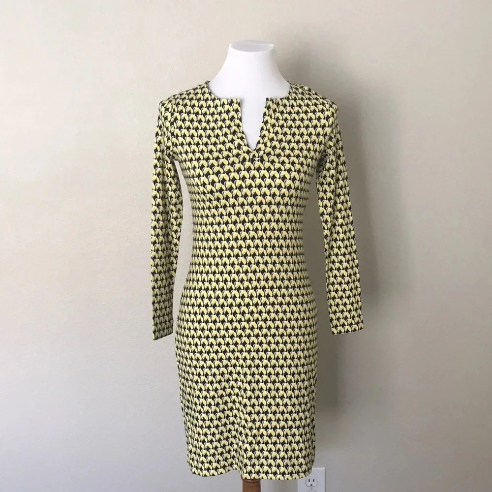 Diane Von Furstenberg Yellow Dress